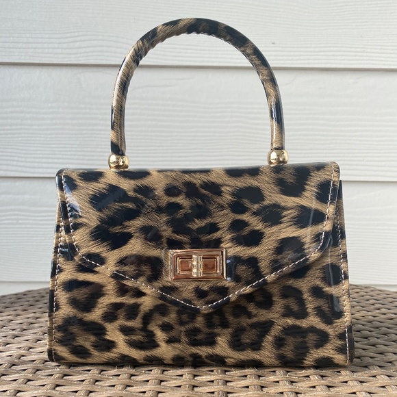 Handbags - Wild Cat Top Handle Handbag